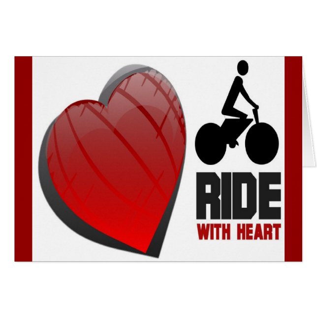 RIDE WITH HEART (Front Horizontal)