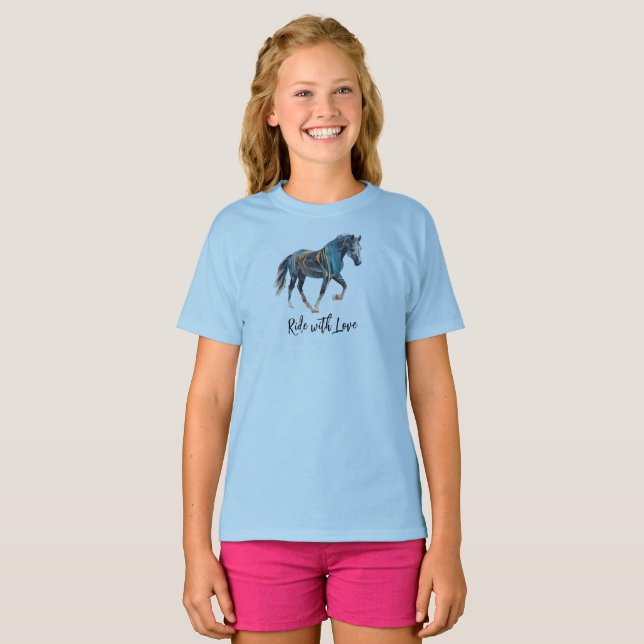 Ride with Love T-Shirt (Front Full)