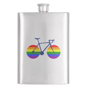 Ride With Pride Bike Hip Flask