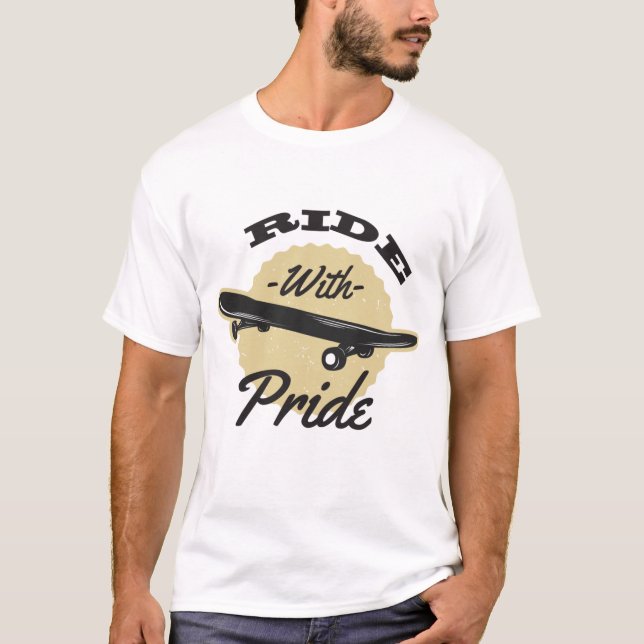 Ride With Pride T-Shirt (Front)