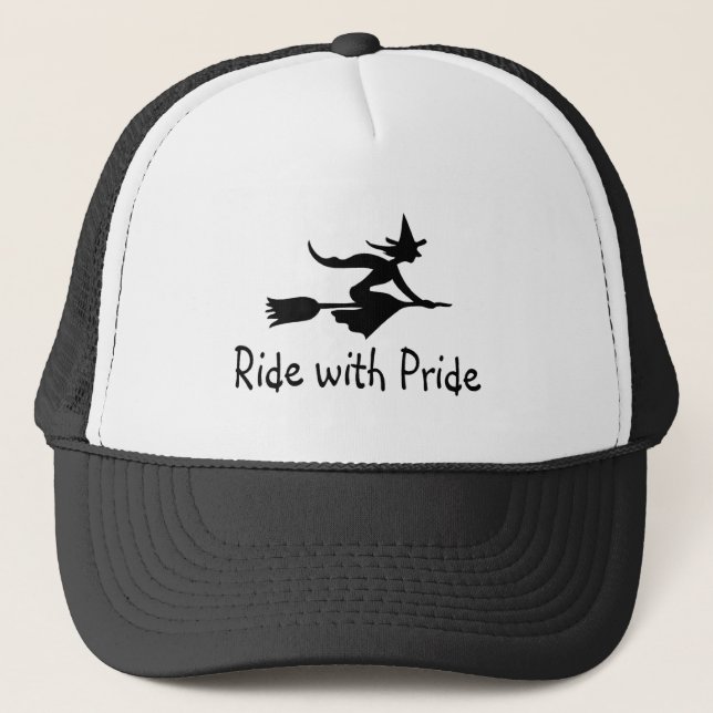 Ride With Pride Trucker Hat (Front)