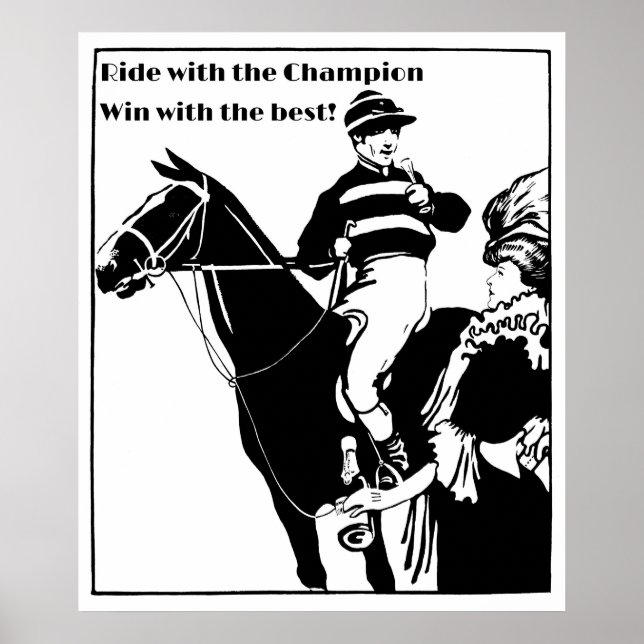 Ride With The Champion Poster (Front)