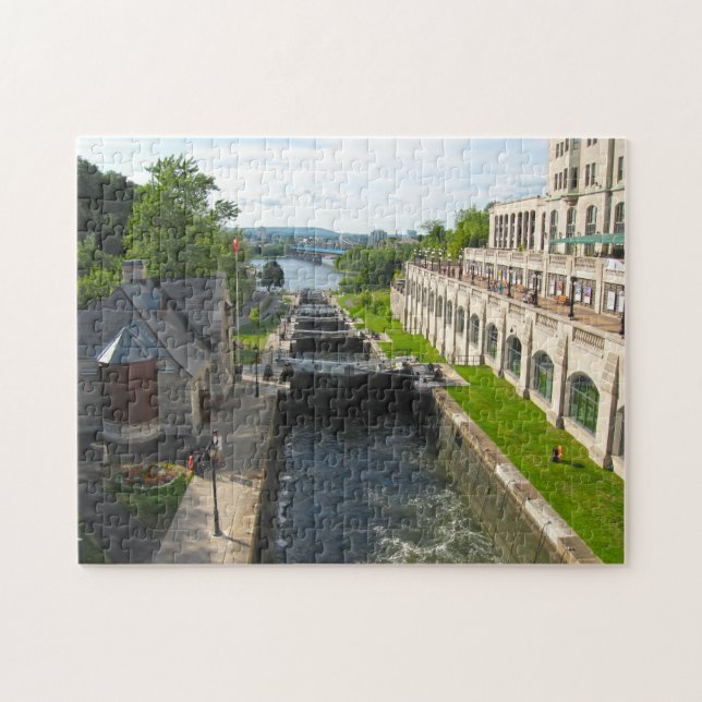 Rideau Canal Ottawa. Jigsaw Puzzle (Horizontal)