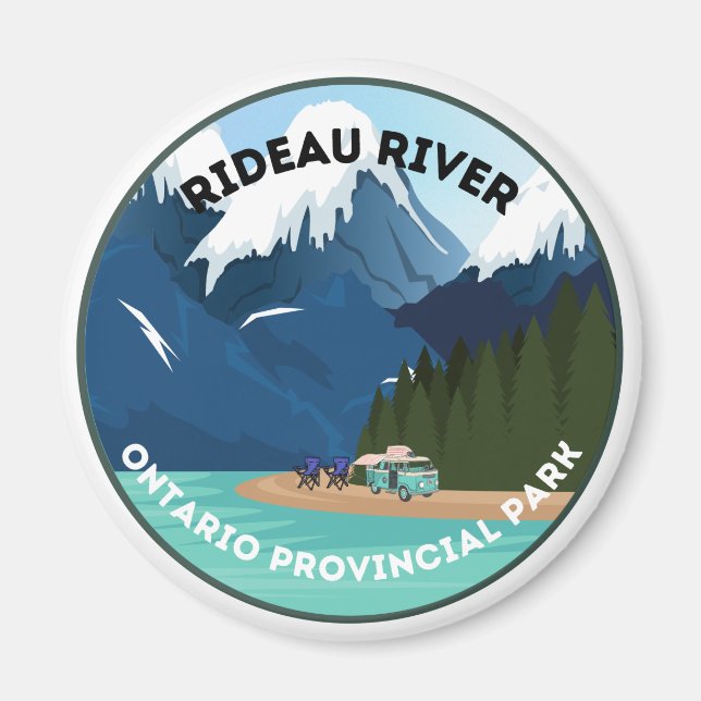 Rideau River Ontario Provincial Park Magnet (Front)