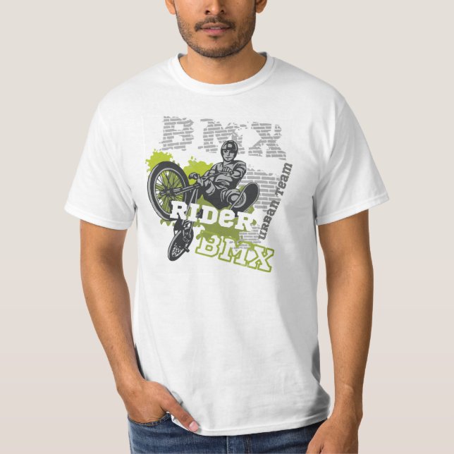 rider bmx T-Shirt (Front)
