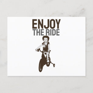 Rider Design Enjoy The Ride Postcard