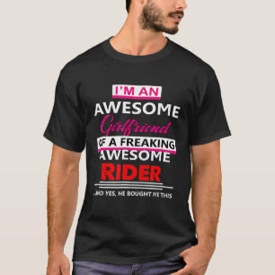 Rider   Dirt Bike Horse Motocross Wife Girlfriend T-Shirt