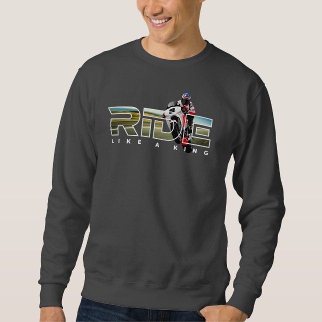 Rider King | Men Sweatshirt (Front)