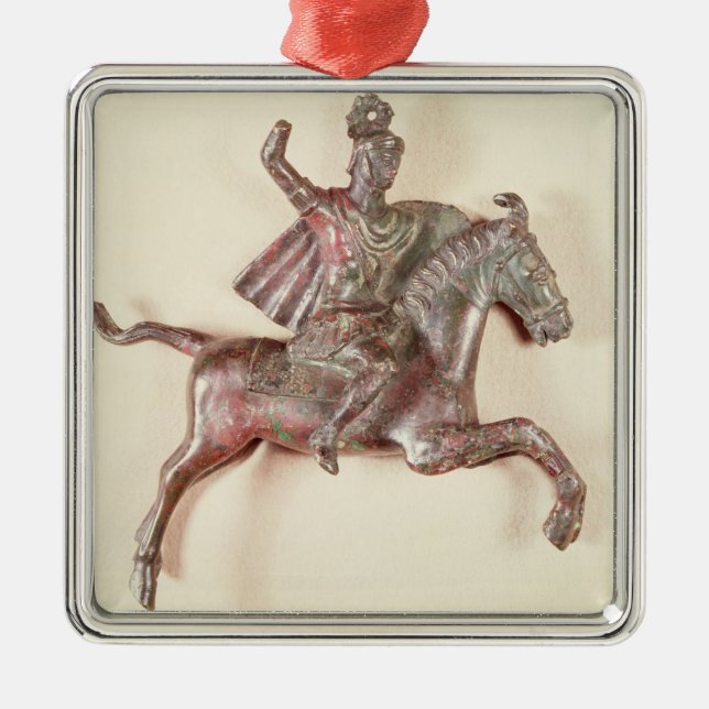 Rider Metal Tree Decoration (Front)