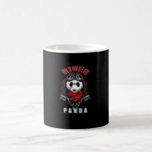 Rider Panda Coffee Mug