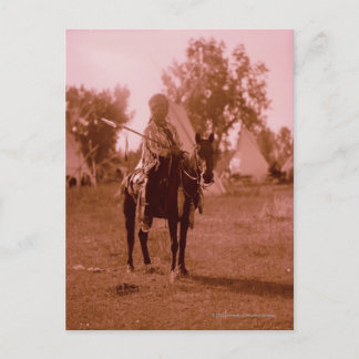 Rider Postcard