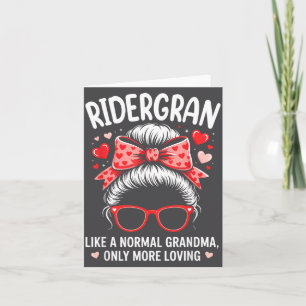 Ridergran Valentine Quote For Loving Grandma Cute Card
