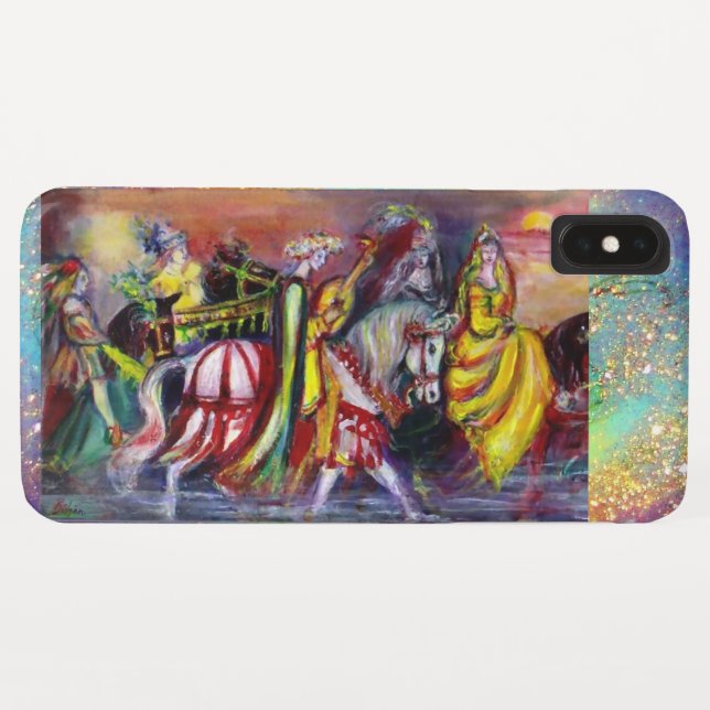 RIDERS IN THE NIGHT Fantasy Case-Mate iPhone Case (Back (Horizontal))