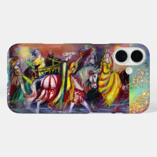 RIDERS IN THE NIGHT Fantasy iPhone 16 Plus Case