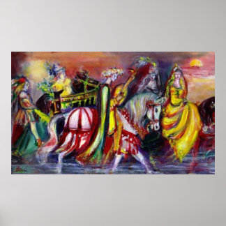 Riders in the Night Poster