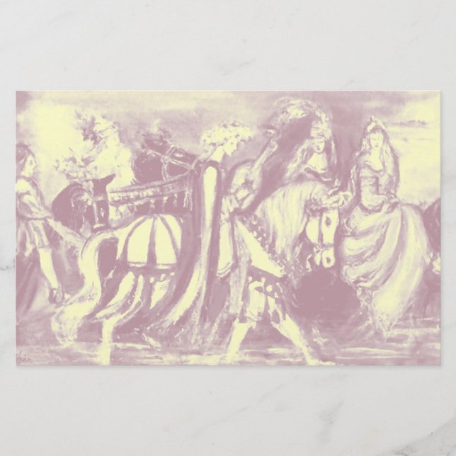 RIDERS  IN THE NIGHT STATIONERY (Front)