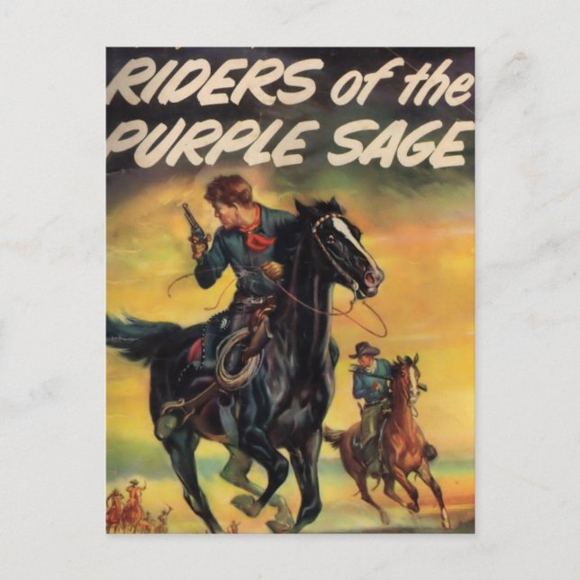 Riders of the Purple Sage Postcard (Front)