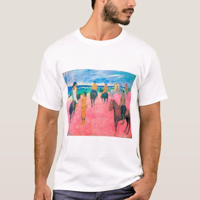 Riders on the Beach, Gauguin T-Shirt (Front)