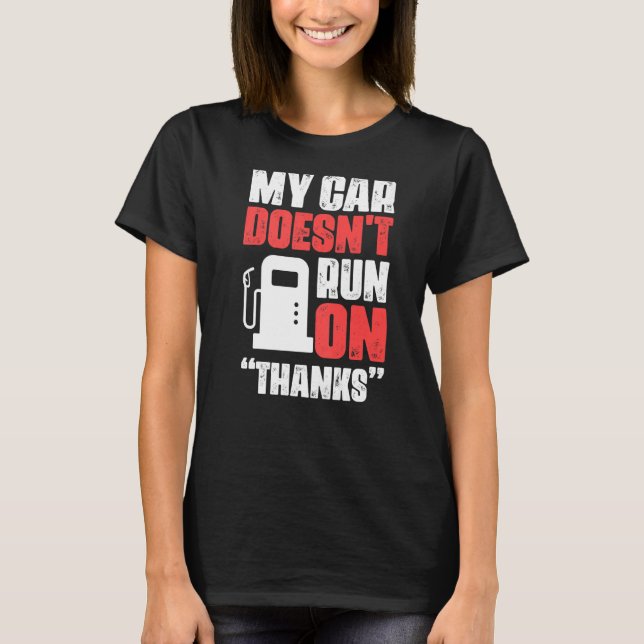 Rideshare Professional Driver Chauffer Limo Driver T-Shirt (Front)