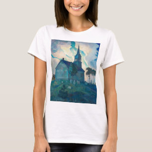 Ridge Church by Newell Convers Wyeth T-Shirt