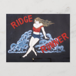 RIDGE RUNNER - B-1B Lancer Aircraft nose art Postcard