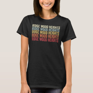 Ridge Wood Heights Florida Ridge Wood Heights FL R T-Shirt