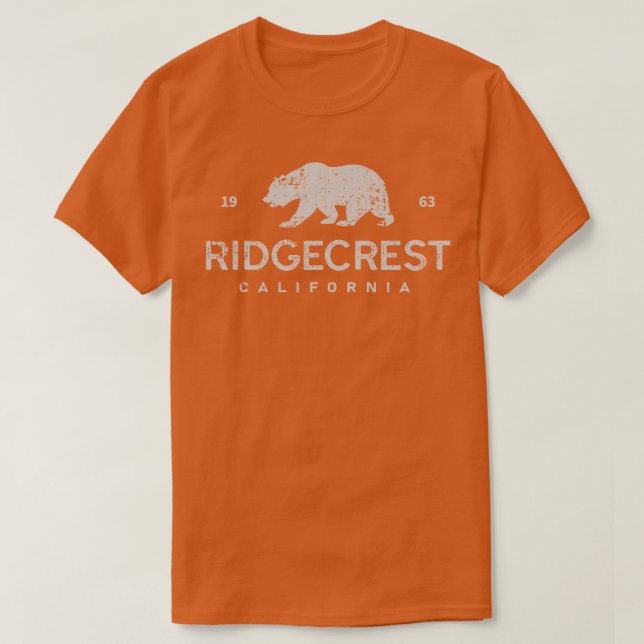 Ridgecrest California TShirt (Design Front)