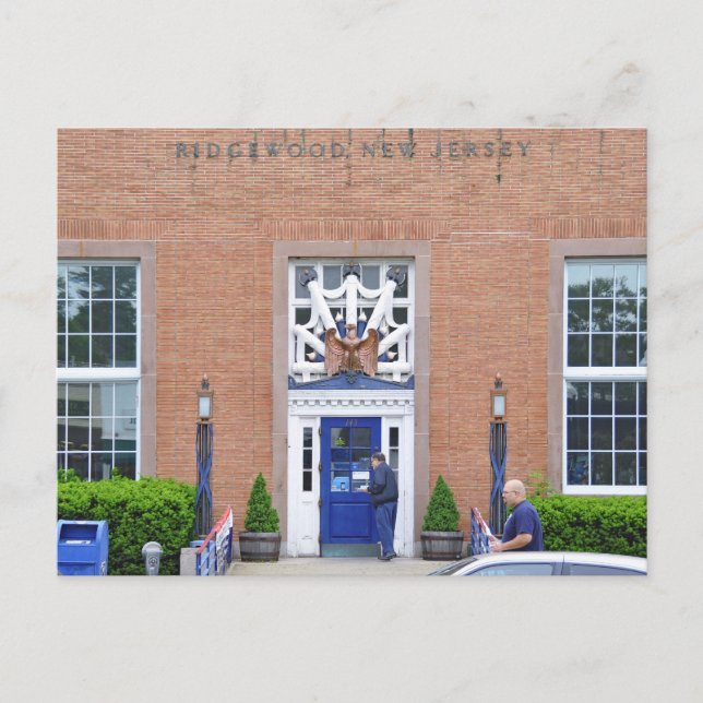 Ridgewood, NJ Post Office Postcard (Front)