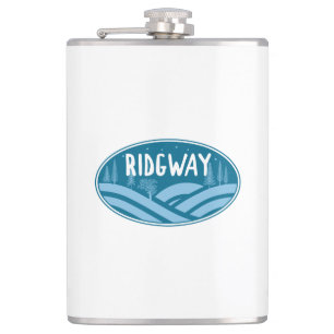 Ridgway Colorado Outdoors Hip Flask