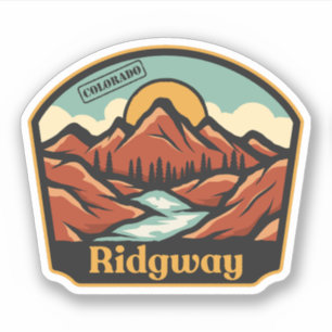 Ridgway, Colorado Sticker