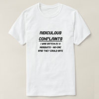 Ridiculous complaints
