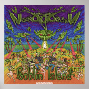 Ridiculously big "Goblin Island" Poster