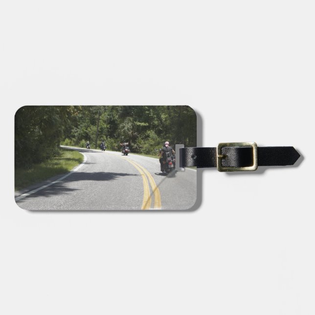 Ridin Luggage Tag (Front Horizontal)