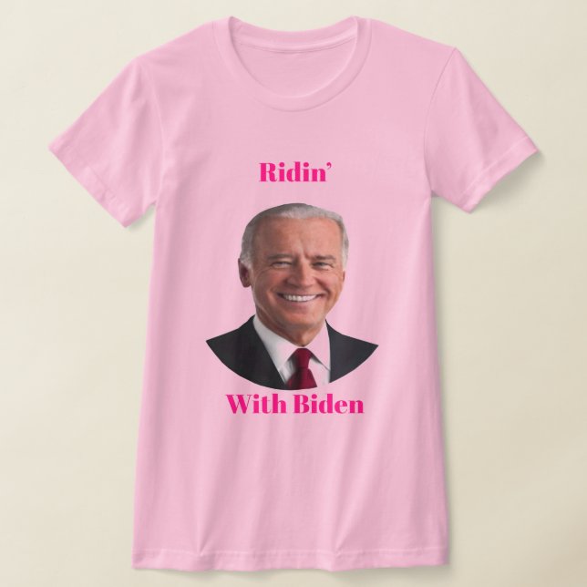 Ridin’ With Biden T-Shirt (Laydown)
