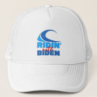 RIDIN' WITH BIDEN Trucker Hat