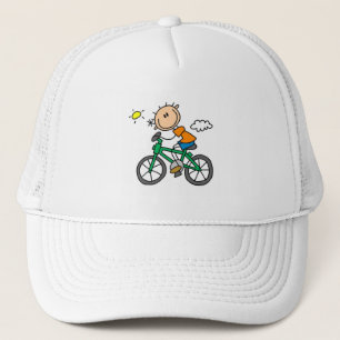 Riding Bicycle - Male Trucker Hat