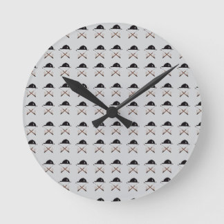 Riding helmet and crops clock