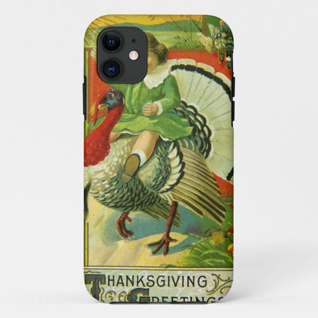 Riding High Thanksgiving Case-Mate iPhone Case (Back)