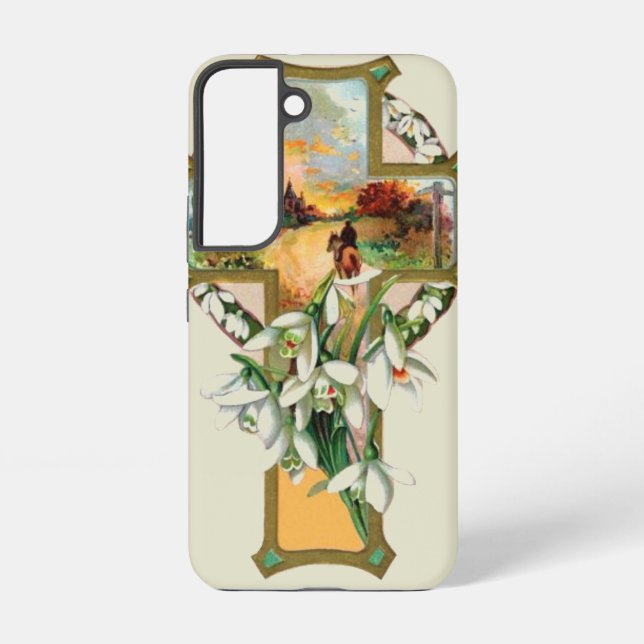 Riding Home At Sunset Samsung Galaxy S22 Case (Back)