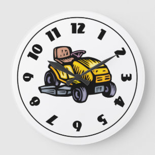 Riding Lawn Mower Clock