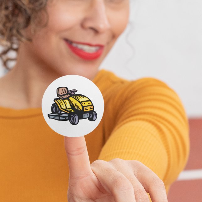 Riding Lawn Mower Stickers (Creator Uploaded)