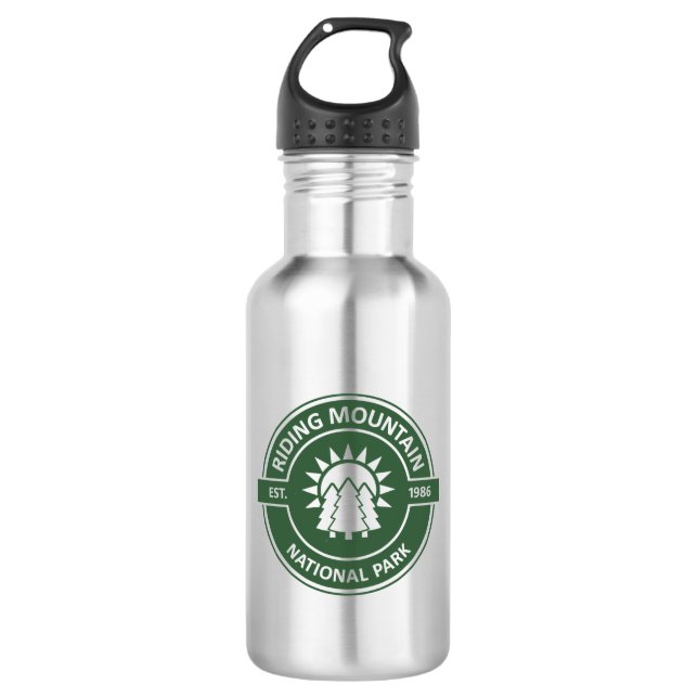 Riding Mountain National Park 532 Ml Water Bottle (Front)