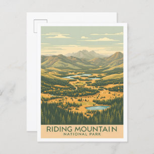 Riding Mountain National Park Canada Travel Postcard