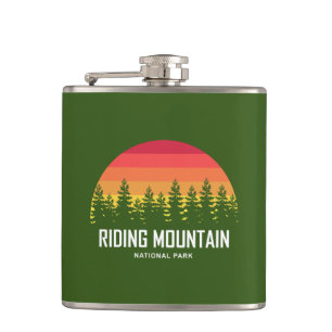 Riding Mountain National Park Hip Flask