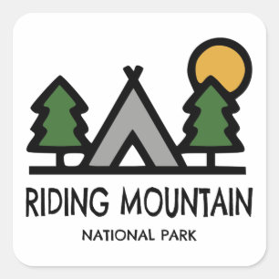 Riding Mountain National Park Square Sticker