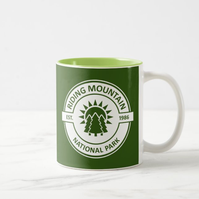 Riding Mountain National Park Two-Tone Coffee Mug (Right)