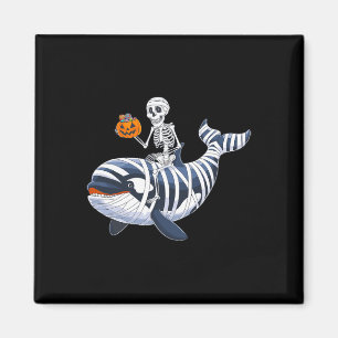 Riding Mummy Orca Halloween Candy Whale Magnet