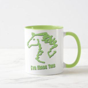 Riding Rainbow Mugs - Eva made this