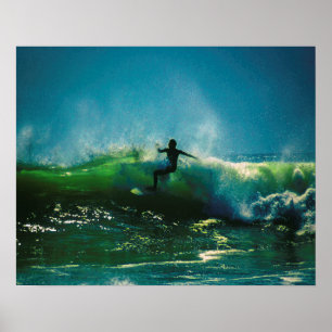 Riding The Crest Poster