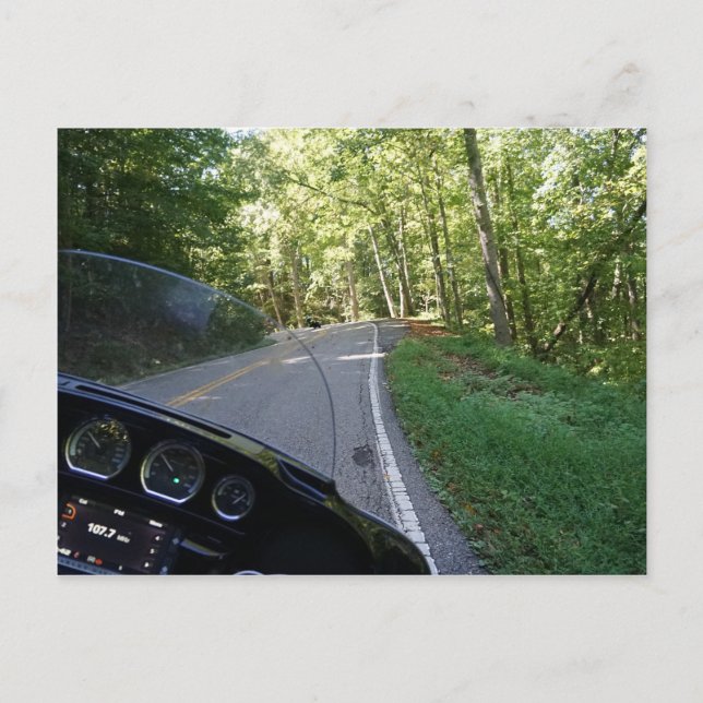 Riding The Dragon Postcard (Front)